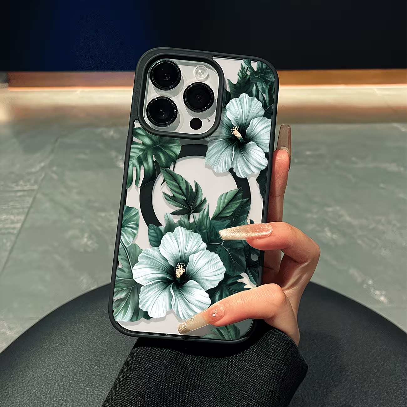 Phone Cases Mous - Funda para Teléfono con Estampado Floral