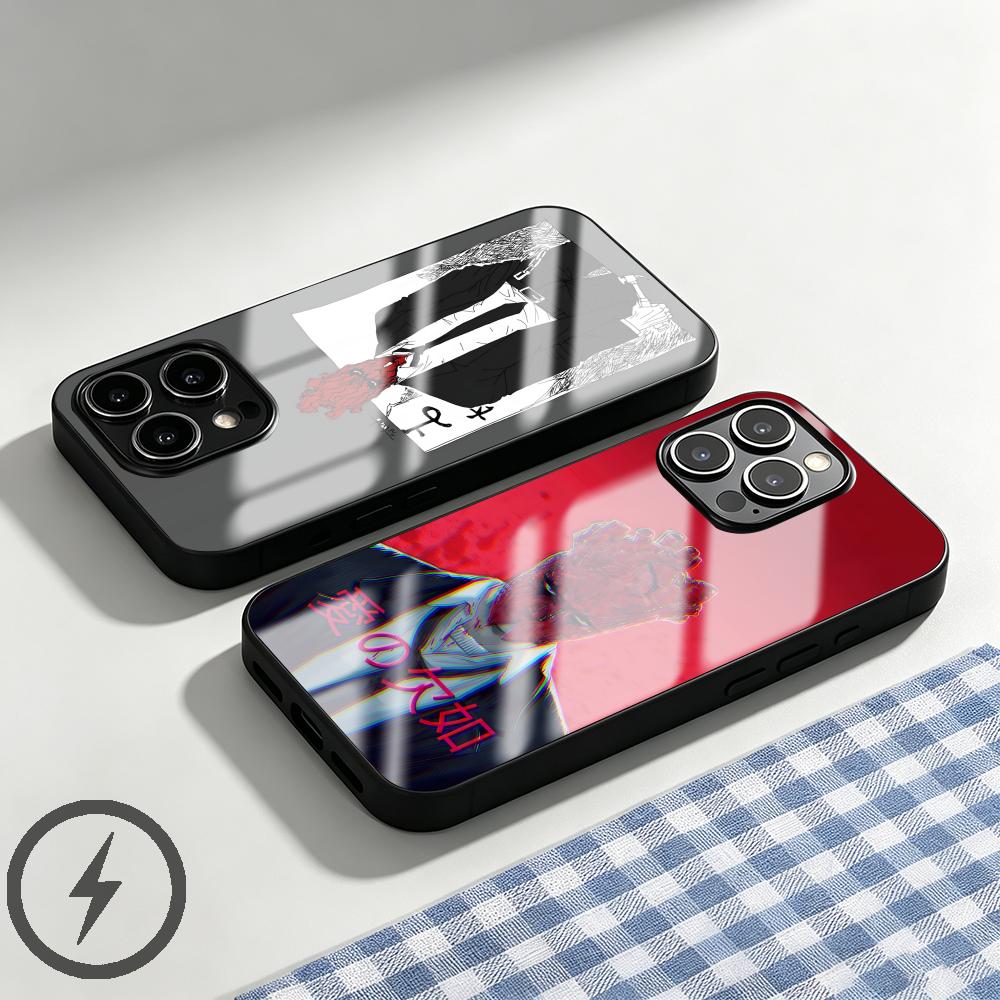 Phone Cases 13 - Funda Magnética de Cristal para iPhone